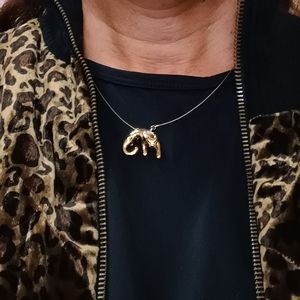 14K Jaguar Charm with Diamonds